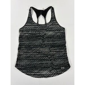 Under Armour Fly-By 2.0 Tank Top Womens Small Racerback Mesh HeatGear Space Dye